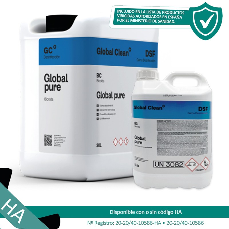 Limpiador Desinfectante Global Clean Viricida "Global-Pure"