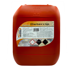 Detergente desincrustante ácido para circuítos Detercip de la marca Josben en formato de 24 kilos.