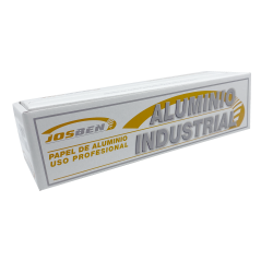 Papel Aluminio Industrial Josben de 30 o 40 cm de ancho para hostelería.