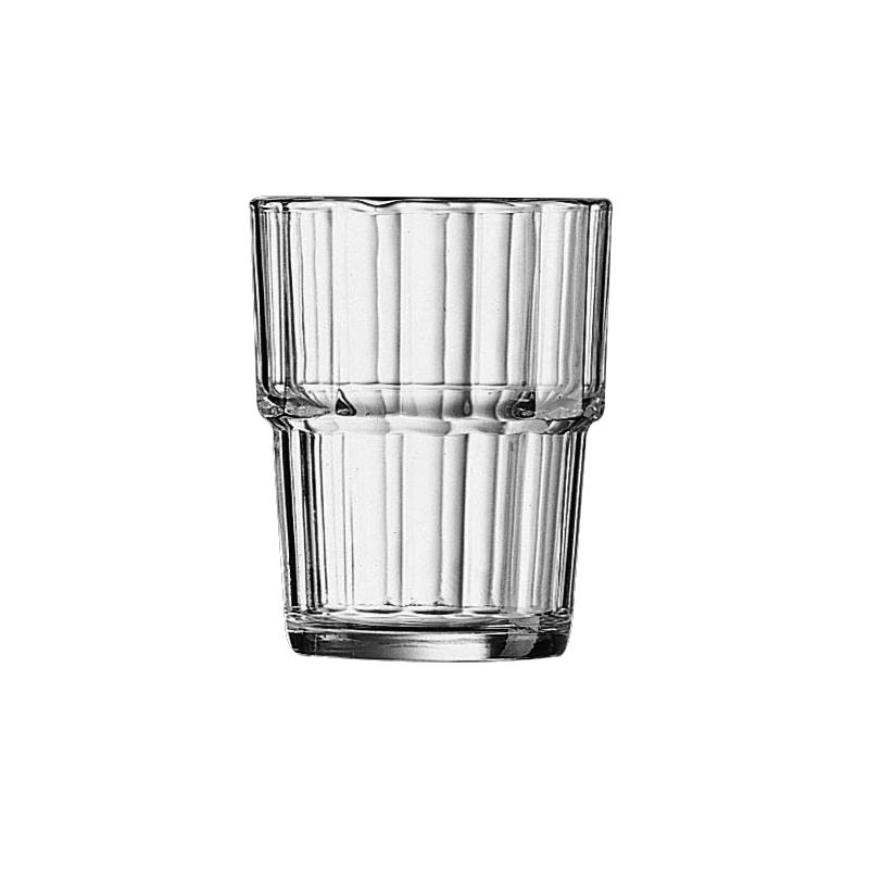 Vaso Arcoroc Noruega de Cristal Resistente para Agua de 250 ml