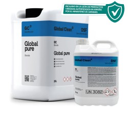 Limpiador desinfectante y viricida Global-Pure de la marca Global Clean.