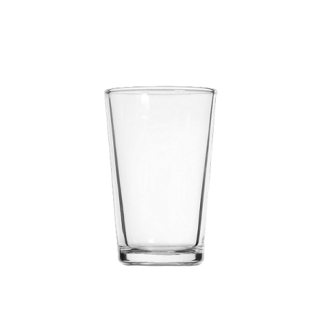 Vaso de cristal resistente para tirar cañas de cerveza con una capacidad de 200 ml